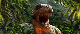T-Rex zone des dinosaures